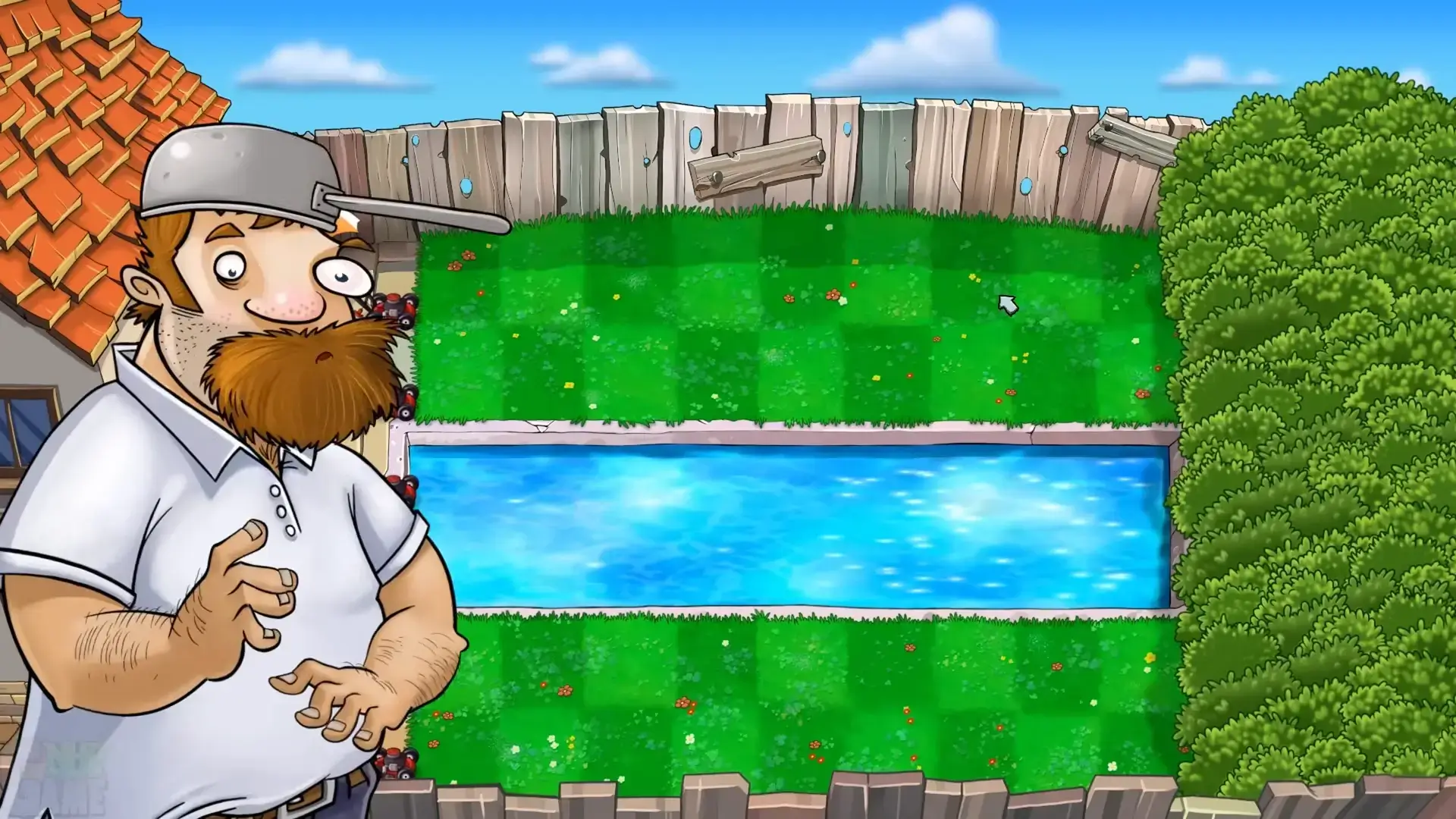 Schermata di selezione delle piante di Plants vs Zombies con varie piante disponibili