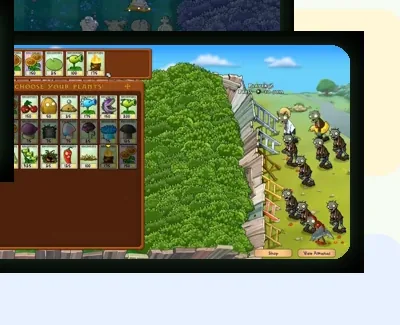 Contesto di scelta delle piante e delle corsie per valutare le combinazioni di PvZ Fusion