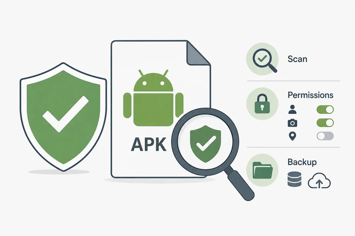 Ilustración de lista de seguridad para PvZ Reflourished APK