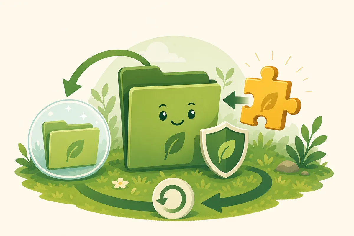 Illustrazione editoriale di un backup prima di installare una mod della community